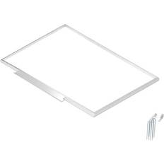 Bottenram KONSTA För Trädgårdsförråd 013439 Silver