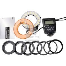 Meike Kamerablixtar Meike FC-110 LED Marco Anneau Flash pour Canon Nikon Olympus Pentax