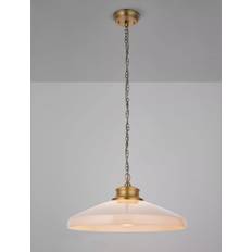 John Lewis Tula Large Glass Ceiling Light Pendant Lamp