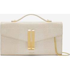 The Vancouver Clutch - Ecru Lizard/Effect Leather