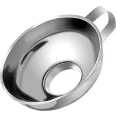 Funnels Cyslmuk Stainless Steel Jam Large Diameter Wide Fluted with Handle Funnel