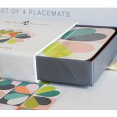 Navigate Carnaby Coasters Bloom Square Set of 4 Coaster 4pcs