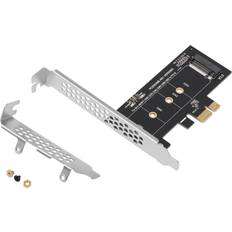Controller Cards Tlily PCIe to M2 Adapter PCI Express 3.0 X1 NVME SSD