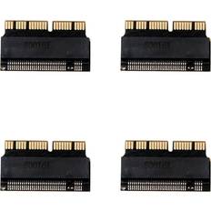 Controller Cards Jojomino 4X NGFF M.2 NVME SSD Adapter Card