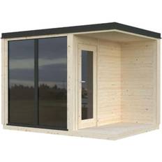 Basturum Palmako Gartenhaus Sarah 3,8 + 2,1 m²