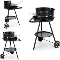 Modern Home Round Garden Grill with Adjustable Grate Height