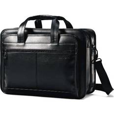 Briefcases Samsonite Leather Expandable Briefcase - Black