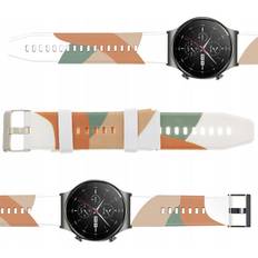 Hurtel Camouflage Silicone Strap Band Bracelet For Huawei Watch Gt2 Pro