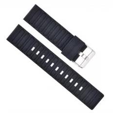 INF Zweifarbiges Silikon-Uhrenarmband für Huawei GT2/GT3/GT4 Schwarz