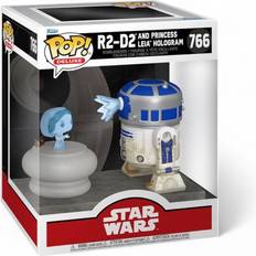Funko Star Wars POP! Deluxe Vinyl Figure R2D2 w/Leia 9 cm