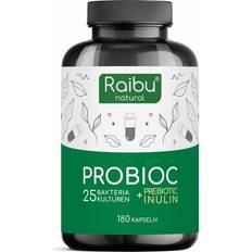 Raibu Probioc Kulturen Komplex 25 Bakterienstämme Inulin 180 St