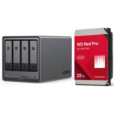 UGREEN NAS Servers UGREEN NASync DXP4800 Plus 4-Bay NAS Enclosure 22TB