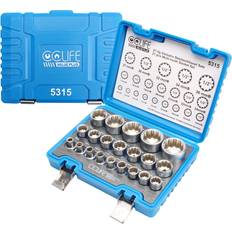 21 Delar 1/2 Tum Multitand Mutter Set
