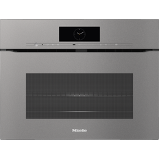 Miele Inbyggnadsugnar Miele Handtagslös Kompaktugn Med Mikrovågsfunktion H 7840 BMX Grafitgrå Grå