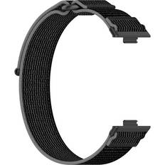 Huawei Huawei Fit 3 Nylonarmband Med Justerbar Passform Svart Grå