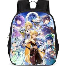 Unisex School Bags RYWOLT Impact 15 Genshin Inch Lightweight Oxford School Bag - Kids