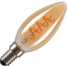 SLV LED C35 LED-Leuchtmittel Gold E14 2W 2200K