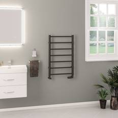 Eastbrook Tuscan Round Straight Towel Radiators 800mm x 500mm Grey