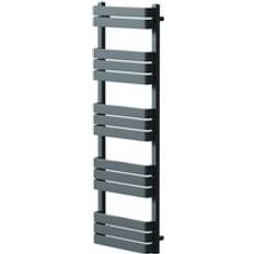 Heated Towel Rails Wholesale Domestic Darby 1550mm x 500mm Heated Towel Rail Anthracite