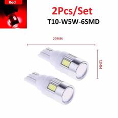 Full Circle T10 W5W 158 192 Backup Light Bulbs 2 pcs
