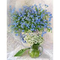 Fiyo Diamond Painting Flower Vase 20 x 30 cm