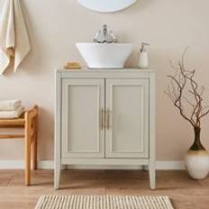 Dunelm Celine Single Vanity Unit Grey