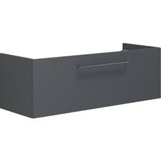 Scanbad Badrumsmöbler Scanbad Tvättställsskåp Multo 1 Låda Slät Grå Matt 120 cm