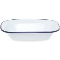 Round Pie Dishes Premier Durable 20cm Rectangular - White Pie Dish