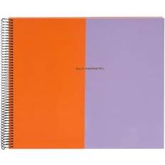 Orange Fotoalbum Goldbuch Spiralalbum Coloration Orange/Flieder