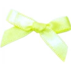 Babies Wrapping Paper & Gift Wrapping Supplies Berisfords 7mm Ribbon Bows 617 Baby Maize Pack of 6