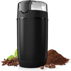 Coffee Grinders Mainstays Electric Coffee Grinder One-Touch Coffee Bean Blades New