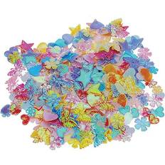 Colorations Shiny Fabric Shapes 500pcs