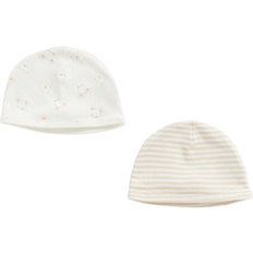 Beige Beanies Children's Clothing Mothercare MFUB 2pk Hats - Multi