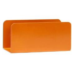 Hübsch Clutch Magazine Holder 15 x 7 x 7 cm Orange Tidningsställ 15x7cm