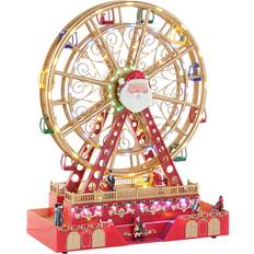 Mehrfarbig Weihnachtsschmuck Dkd Home Decor Bauble Water Wheel Red Multicolour Resin Christmas 38 x 17 x 49 cm Decoration 49cm