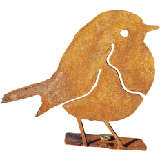 Iron Garden Decorations Shein pc Rusty Metal Robin