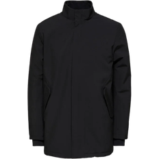 Selected Men's Slhpeel Coat B Noos Jacket - Black