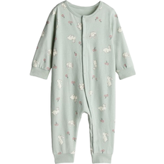 H&M Baby Mønstret Natdragt - Grøn