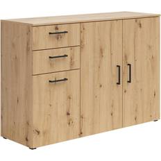 Kommoden Carryhome KOMMODE Eiche Artisan Kommode 120x83cm