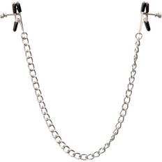 Bondage Boutique Adjustable Nipple Clamps Silver