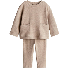 H&M Baby Jersey Set - Brown