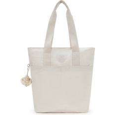 Kipling Håndtasker Kipling Hanifa Shopper - Offwhite