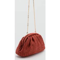 Natural Handbags Mango Natural Fibre Handbag - Burnt Orange