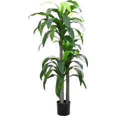 vidaXL Kunstigt Dracaena Træ 36 Blade 180 cm Grøn Kunstig plante