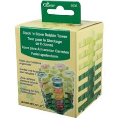 Sewing Machines Clover 30 Stack 'N' Store Bobbin Storage Tower Sewing Machine CL9508
