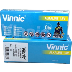 Vinnic 200 x 1.5V Alkaline Batteries AG3 L736F LR41 192 384