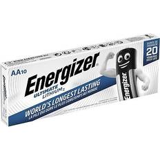 Energizer 634352 AA Ultimate Lithium Battery Pack of 10