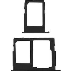 Bandejas SIM Avizar Bandejas Tarjetas Nano SIM Negras para Samsung Galaxy J3 2017
