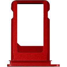 SIM Card Trays Clappio Replacement Sim Card Tray iPhone 7 Red