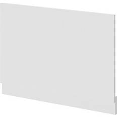 Gloss White MDF 750mm End Bath Panel With Plinth